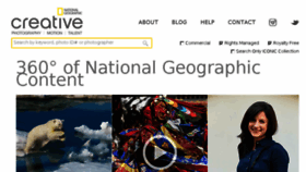 What Nationalgeographicstock.com website looked like in 2017 (6 years ago)