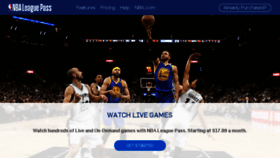 What Nba.tv website looked like in 2017 (6 years ago)