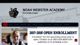 What Noahwebsteracademy.org website looked like in 2017 (6 years ago)
