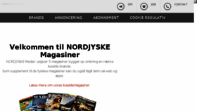 What Nordjyskemagasiner.dk website looked like in 2017 (6 years ago)