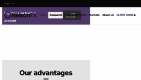What Nelsonfx.com website looked like in 2017 (6 years ago)