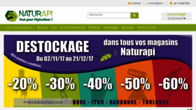 What Naturapi.com website looked like in 2017 (6 years ago)