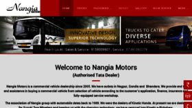 What Nangiamotors.com website looked like in 2017 (6 years ago)