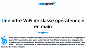 What Nomosphere.fr website looked like in 2017 (6 years ago)
