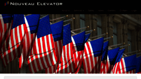 What Nouveauelevator.com website looked like in 2017 (6 years ago)