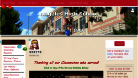 What Nogales1966.com website looked like in 2017 (7 years ago)