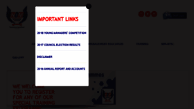 What Nim.ng website looked like in 2017 (7 years ago)