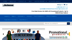 What Newhampshirepromotionalproducts.com website looked like in 2017 (6 years ago)