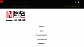 What Nationimprint.com website looked like in 2017 (6 years ago)