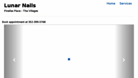What Nailsalonthevillages.com website looked like in 2017 (6 years ago)