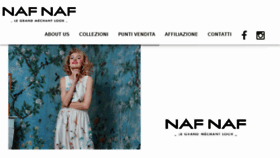 What Nafnaf.it website looked like in 2017 (6 years ago)