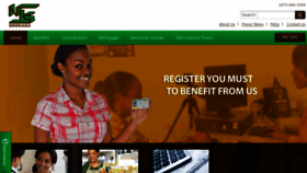 What Nisgrenada.org website looked like in 2017 (6 years ago)