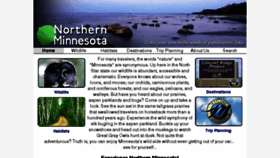 What Northernminnesota.org website looked like in 2017 (6 years ago)