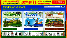 What Naturum.co.jp website looked like in 2017 (6 years ago)