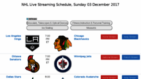 What Nhlstreamz.com website looked like in 2017 (6 years ago)