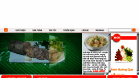 What Namhongfood.com website looked like in 2017 (6 years ago)