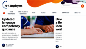 What Nhsemployers.org website looked like in 2017 (6 years ago)
