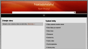 What Nakladatelstviprchal.cz website looked like in 2017 (6 years ago)
