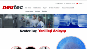 What Neutec.com.tr website looked like in 2017 (6 years ago)
