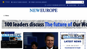 What Neweurope.eu website looked like in 2017 (6 years ago)