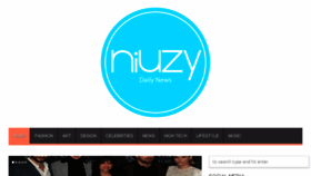 What Niuzy.com website looked like in 2017 (6 years ago)