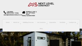 What Nextlevelconstruct.co.nz website looked like in 2017 (6 years ago)