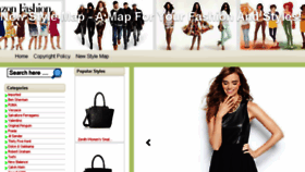 What Newstylemap.com website looked like in 2017 (7 years ago)