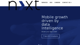 What Nextlabs.io website looked like in 2017 (8 years ago)