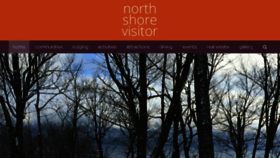 What Northshorevisitor.com website looked like in 2017 (6 years ago)
