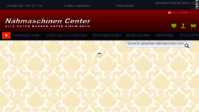 What Naehmaschinen-center.de website looked like in 2017 (6 years ago)