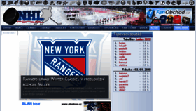 What Nhlportal.cz website looked like in 2018 (6 years ago)