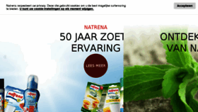 What Natrena.nl website looked like in 2018 (6 years ago)