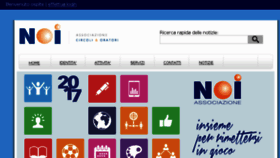 What Noiassociazione.it website looked like in 2018 (6 years ago)