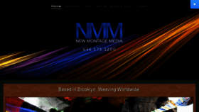 What Newmontagemedia.com website looked like in 2018 (6 years ago)