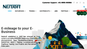 What Nestsoft.com website looked like in 2018 (6 years ago)