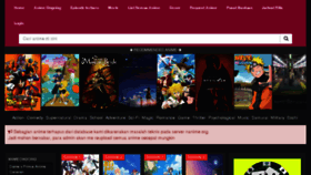 What Nanime.org website looked like in 2018 (6 years ago)