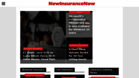 What Newinsurancenow.com website looked like in 2018 (6 years ago)