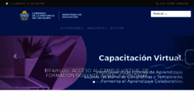 What Neuquen.edu.ar website looked like in 2018 (6 years ago)