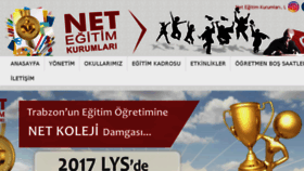 What Netkoleji.net website looked like in 2018 (6 years ago)