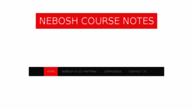 What Neboshcoursenotes.com website looked like in 2018 (6 years ago)