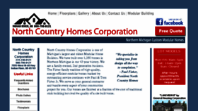 What Northcountryhomescorp.com website looked like in 2018 (6 years ago)