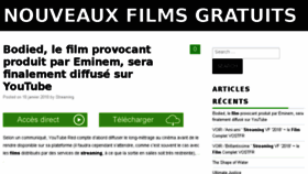 What Nouveauxfilmsgratuits.com website looked like in 2018 (6 years ago)