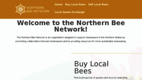 What Northernbeenetwork.org website looked like in 2018 (6 years ago)