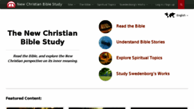 What Newchristianbiblestudy.org website looked like in 2018 (6 years ago)