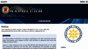 Napolcom napolcom.gov.ph at WI. NAPOLCOM | National Police Commission