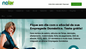 What Nolar.com.br website looked like in 2018 (6 years ago)
