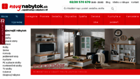 What Novynabytok.sk website looked like in 2018 (6 years ago)