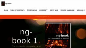 What Ng-book.com website looked like in 2018 (6 years ago)