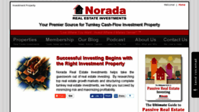 What Noradarealestate.com website looked like in 2018 (6 years ago)