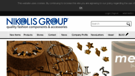 What Nikolisgroup.com website looked like in 2018 (6 years ago)